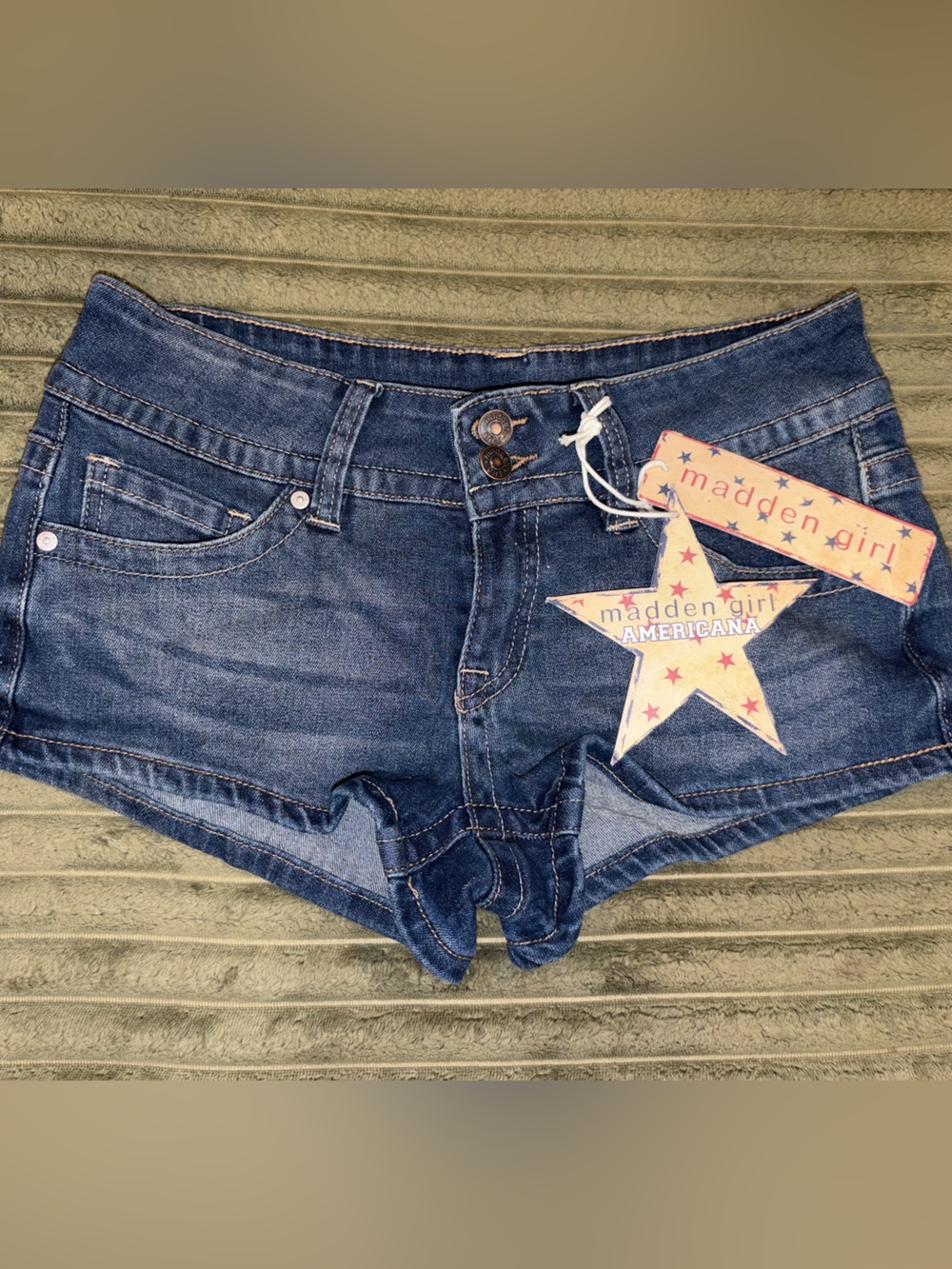 Madden Girl Dark Blue High-Rise Denim Jeans